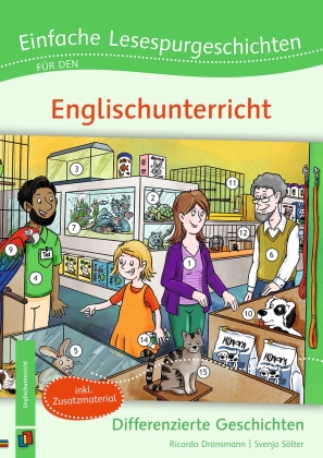 Einfache Lesespurgeschichten für den Englischunterricht