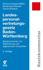 Landespersonalvertretungsgesetz <lbr>Baden-Württemberg