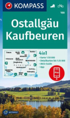 KOMPASS Wanderkarte 188 Ostallgäu, Kaufbeuren