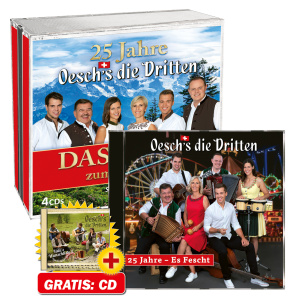 Es Fescht + DAS BESTE + GRATIS: CD - Vätu's Wunschliste zum 60. Geburtstag