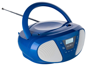 Boombox-Radio mit CD blau
