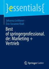 Best of springerprofessional.de: Marketing + Vertrieb