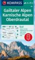 KOMPASS Wanderkarte 60 Gailtaler Alpen, Karnische Alpen, Oberdrautal 1:50.000