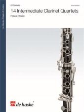 14 Intermediate Clarinet Quartets