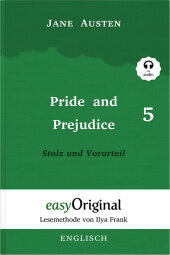 Pride and Prejudice / Stolz und Vorurteil - Teil 5 Hardcover (Buch + MP3 Audio-CD) - Lesemethode von Ilya Frank - Zweisprachige Ausgabe Englisch-Deutsch, m. 1 Audio-CD, m. 1 Audio, m. 1 Audio