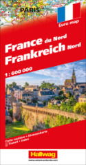 Frankreich Nord Strassenkarte 1:600 000