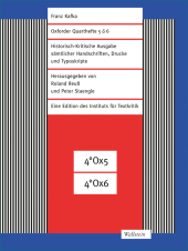 Oxforder Quarthefte 5 & 6, 3 Teile