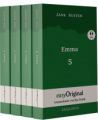 Emma - Teile 5-8 (Buch + Audio-Online) - Lesemethode von Ilya Frank - Zweisprachige Ausgabe Englisch-Deutsch, m. 4 Audio, m. 4 Audio, 4 Teile