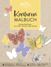 Konturen-Malbuch | Mal das Bild fertig - mit Linien, Mustern oder Formen