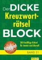 Der dicke Kreuzworträtsel-Block Band 31