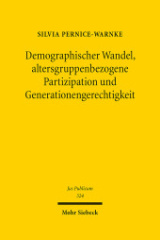 Demographischer Wandel, altersgruppenbezogene Partizipation und Generationengerechtigkeit