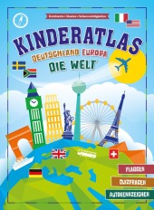 Kinderatlas Deutschland, Europa, die Welt