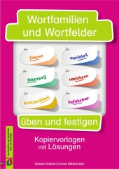 Wortfamilien und Wortfelder üben und festigen