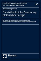 Die zivilrechtliche Zuordnung elektrischer Energie