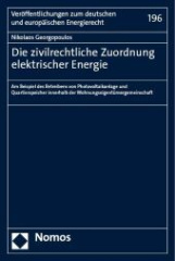 Die zivilrechtliche Zuordnung elektrischer Energie