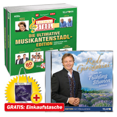 Wenn im Frühling Blumen blühen + Die ultimative Musikantenstadl-Edition + GRATIS Einkaufstasche