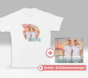 Bonita Fan-Set T-Shirt (XXL) + CD + GRATIS Schlüsselanhänger