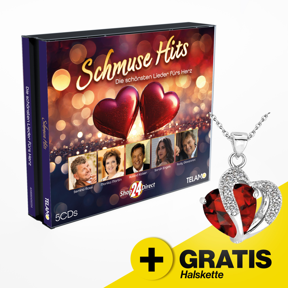 Du bist mein Engel + Schmuse Hits - Die schönsten Lieder fürs Herz + GRATIS Halskette