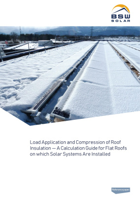 Load Application and Compression of Roof Insulation — A Calculation Guide for Flat Roofs on Which Solar Systems Are Installed