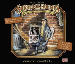 Sherlock Holmes Box, 4 Audio-CDs. Box.1