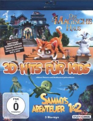 3D Hits für Kids, 3 Blu-rays