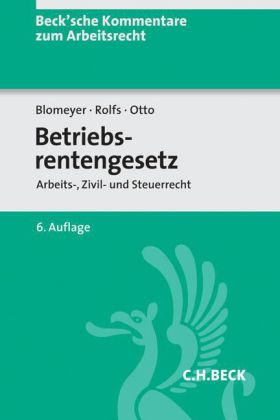 Betriebsrentengesetz (BetrAVG), Kommentar