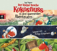 Der kleine Drache Kokosnuss in drei spannenden Abenteuern, 3 Audio-CDs