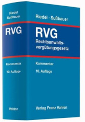 Rechtsanwaltsvergütungsgesetz (RVG), Kommentar