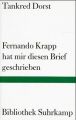 Fernando Krapp hat mir diesen Brief geschrieben