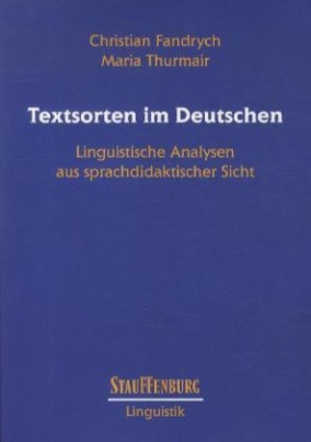 Textsorten im Deutschen