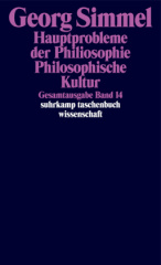 Hauptprobleme der Philosophie. Philosophische Kultur