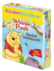 Disney Kinderkochbox - Winnie Puuh, 50 Rezeptkarten