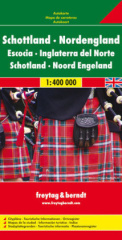 Schottland - Nordengland, Autokarte 1:400.000