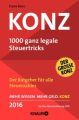 Konz - 1000 ganz legale Steuertricks 2016