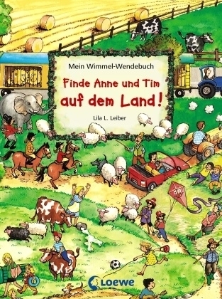 Finde Anne und Tim auf dem Land!. Finde Anne und Tim in der Stadt!