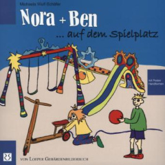 Nora + Ben auf dem Spielplatz