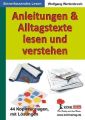 Anleitungen & Alltagstexte lesen und verstehen