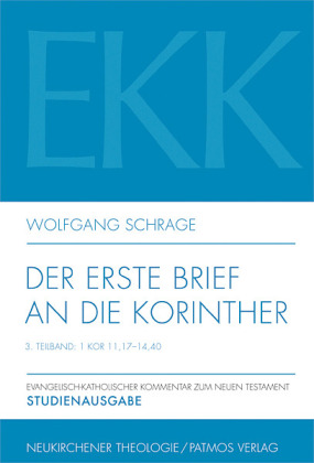 Der erste Brief an die Korinther, Studienausgabe. Tl.3