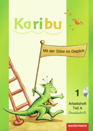 Arbeitshefte Teil A und B, Klasse 1, Grundschrift, 2 Bde. m. CD-ROM