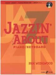 Jazzin' About, piano/keyboard, w. Audio-CD